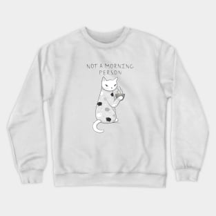 Morning Pajamas Cat Crewneck Sweatshirt